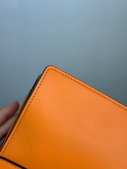 FENDI Vitello Grace Kan I crossbody Leather red