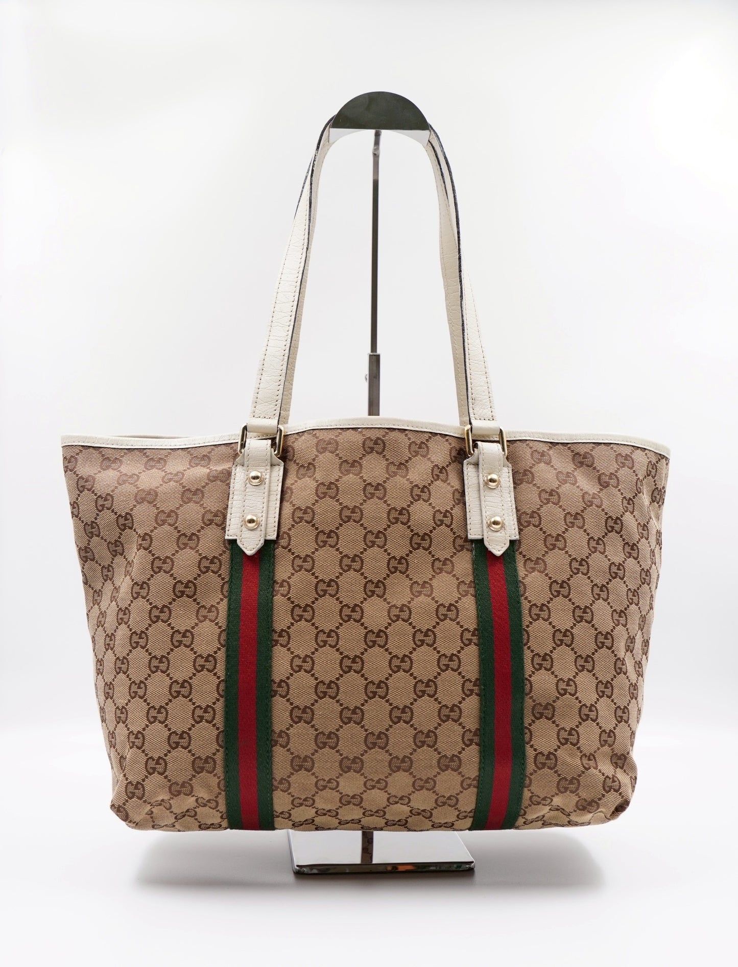 GUCCI GG Canvas Jolicoeur Medium Tote (Vintage)