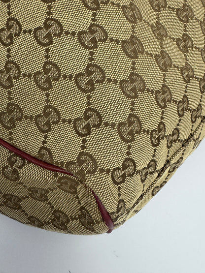 Gucci Sukey Large GG Canvas Burgundy