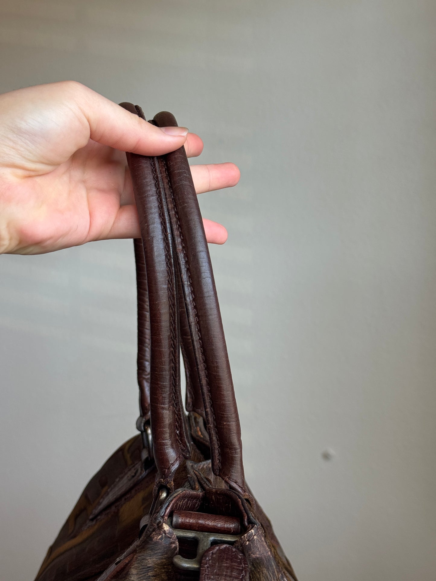FENDI Du Jour Pony Hair Medium