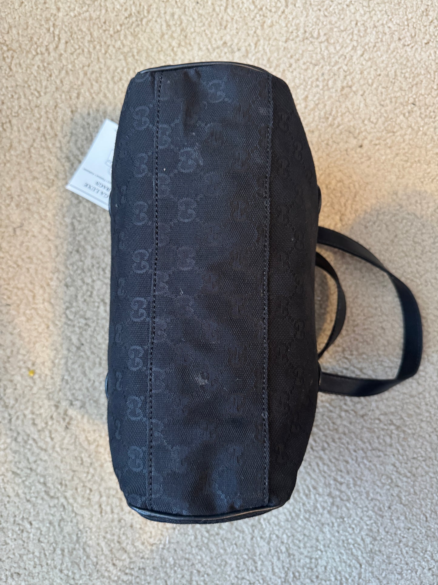 Gucci boston GG canvas Black