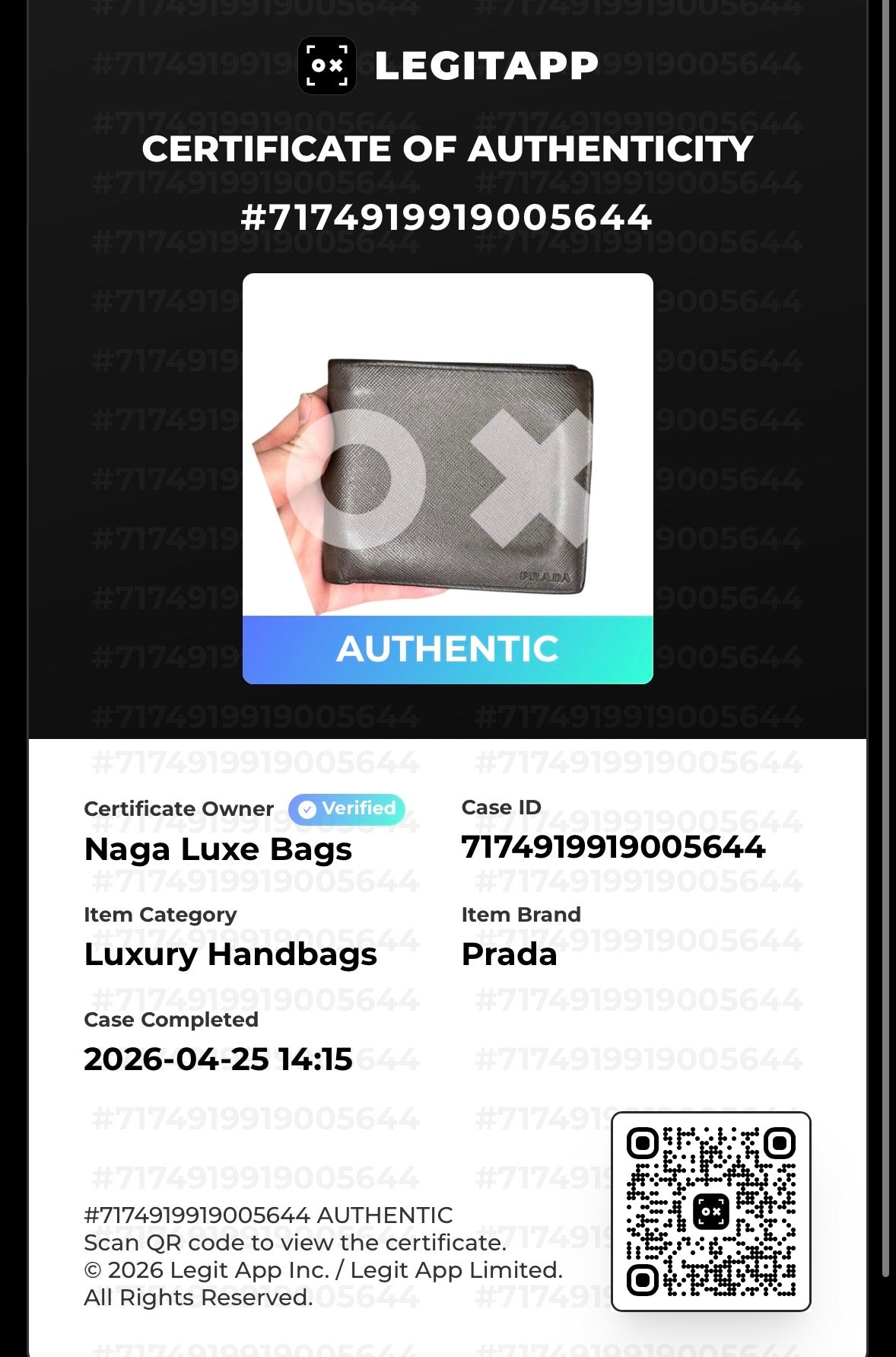 Prada saffiano men brown