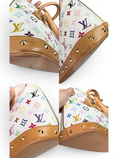 LV02👜 Louis Vuitton Alma Multicolor PM (COA& Dustbag included) Code FL0033