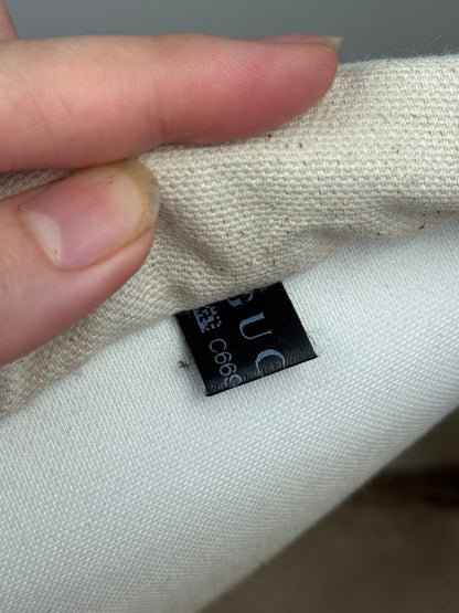 GUCCI Front Zip Small Gg Suprme Coated canvas Navy