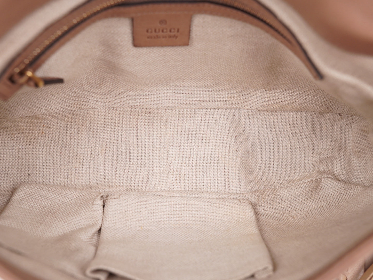Gucci handmade leather shoulder bag