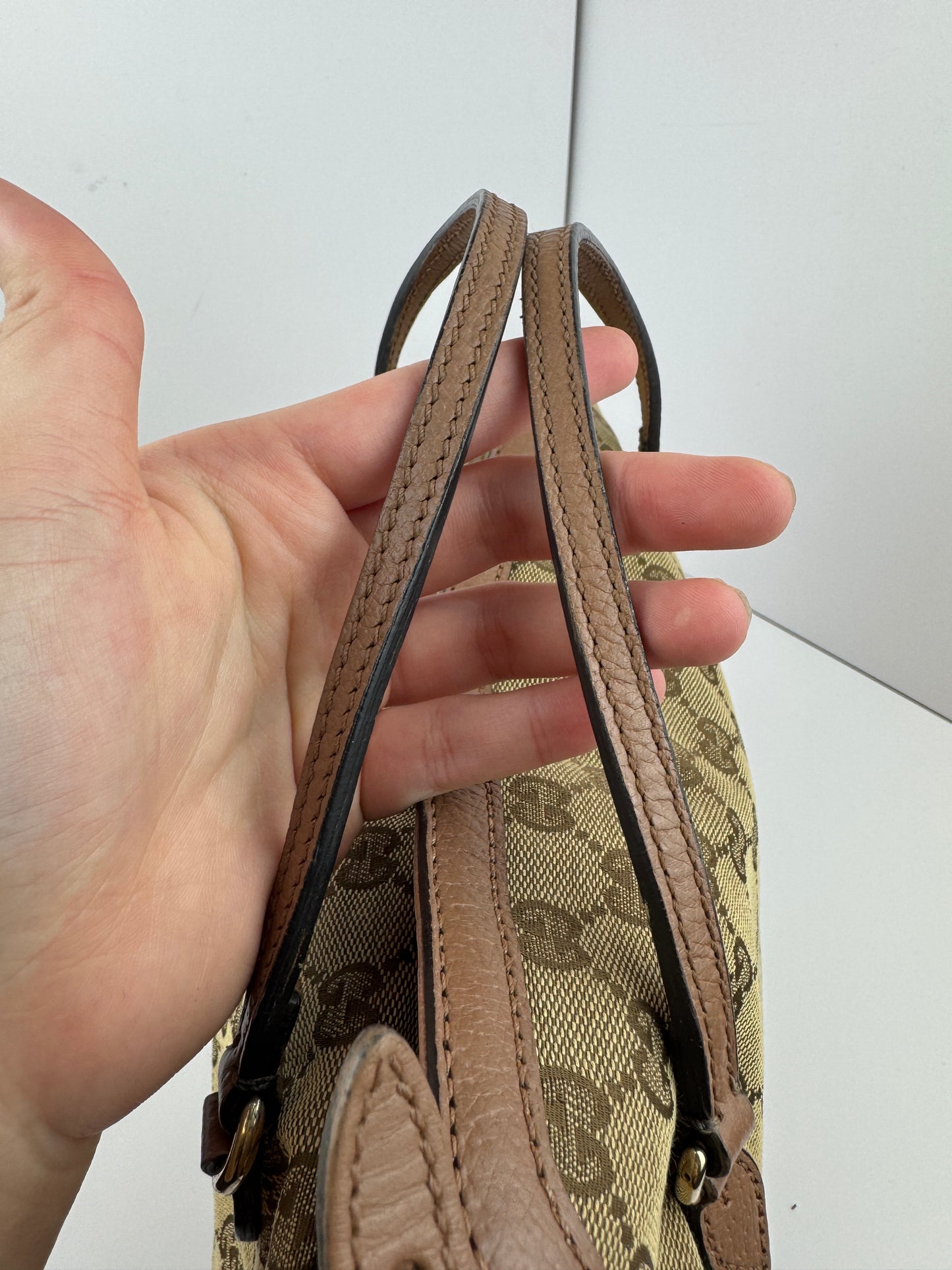 Gucci Bree Handbag GG Canvas