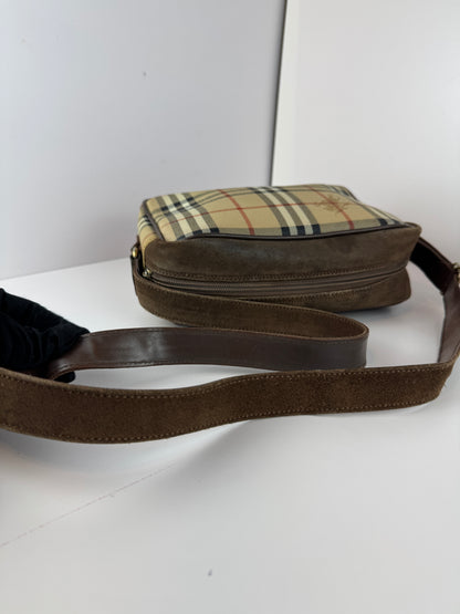 Burberry Haymarket Check Crossbody bag