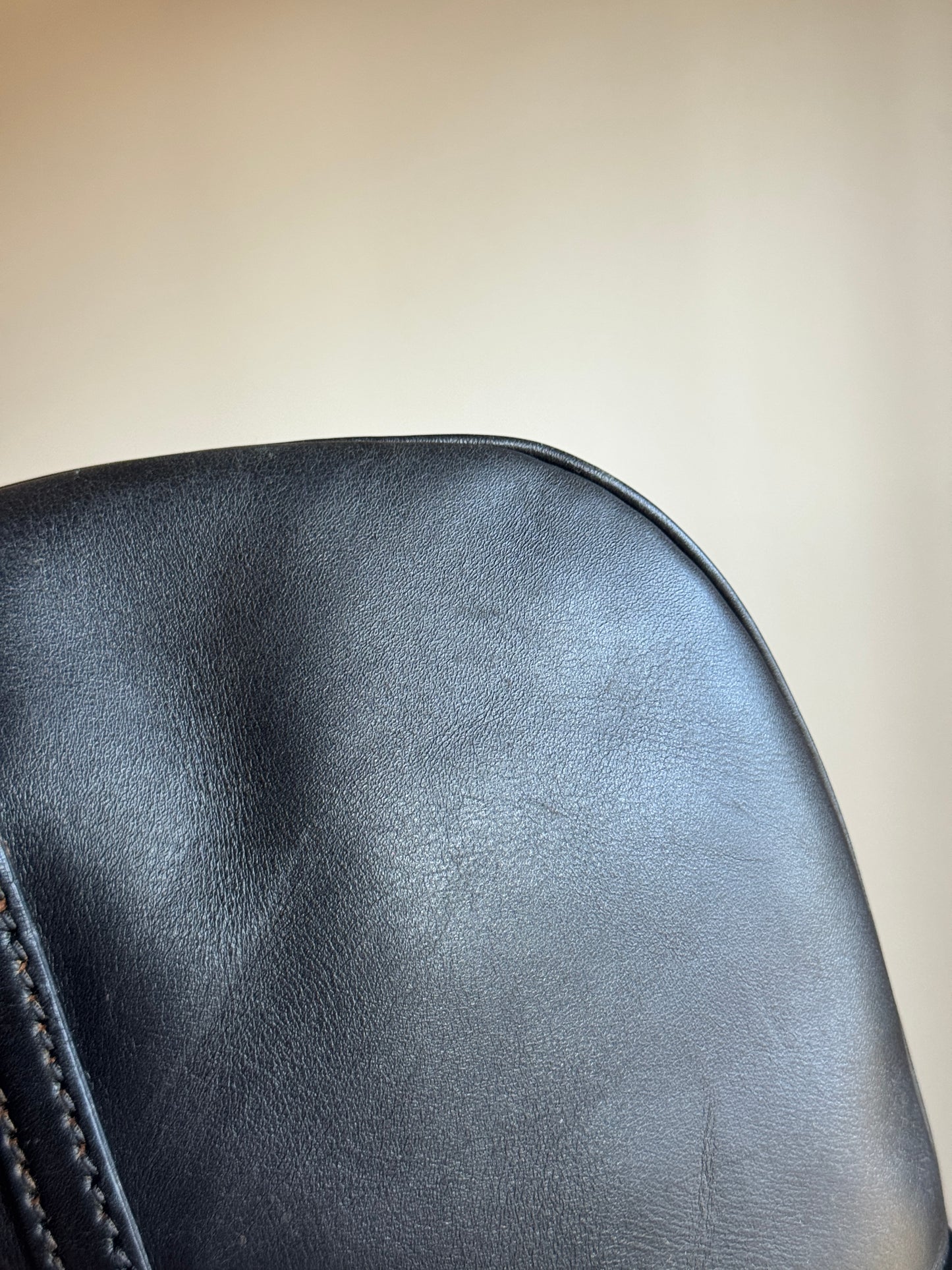 GUCCI Reins Hobo Leather Black
