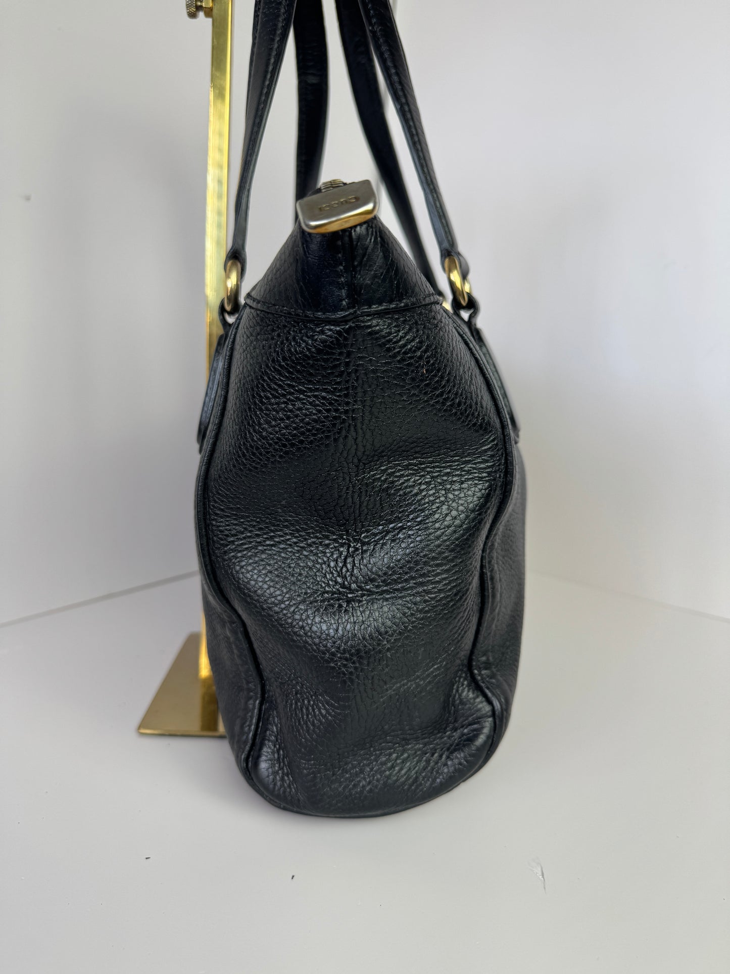 GUCCI Soho Zip Tote Leather Small
