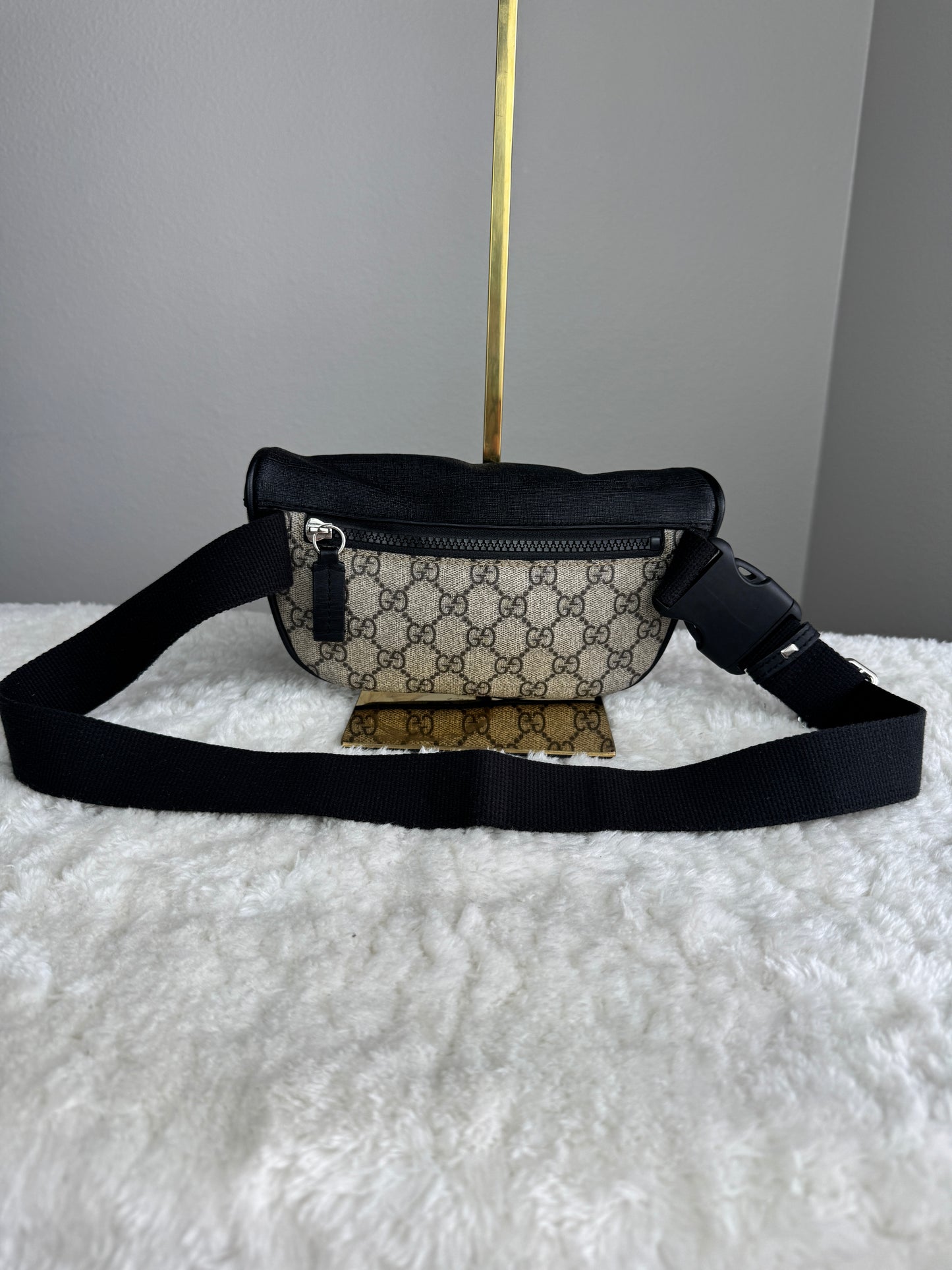 GUCCI Eden Waist Bag GG Coated Canvas Medium