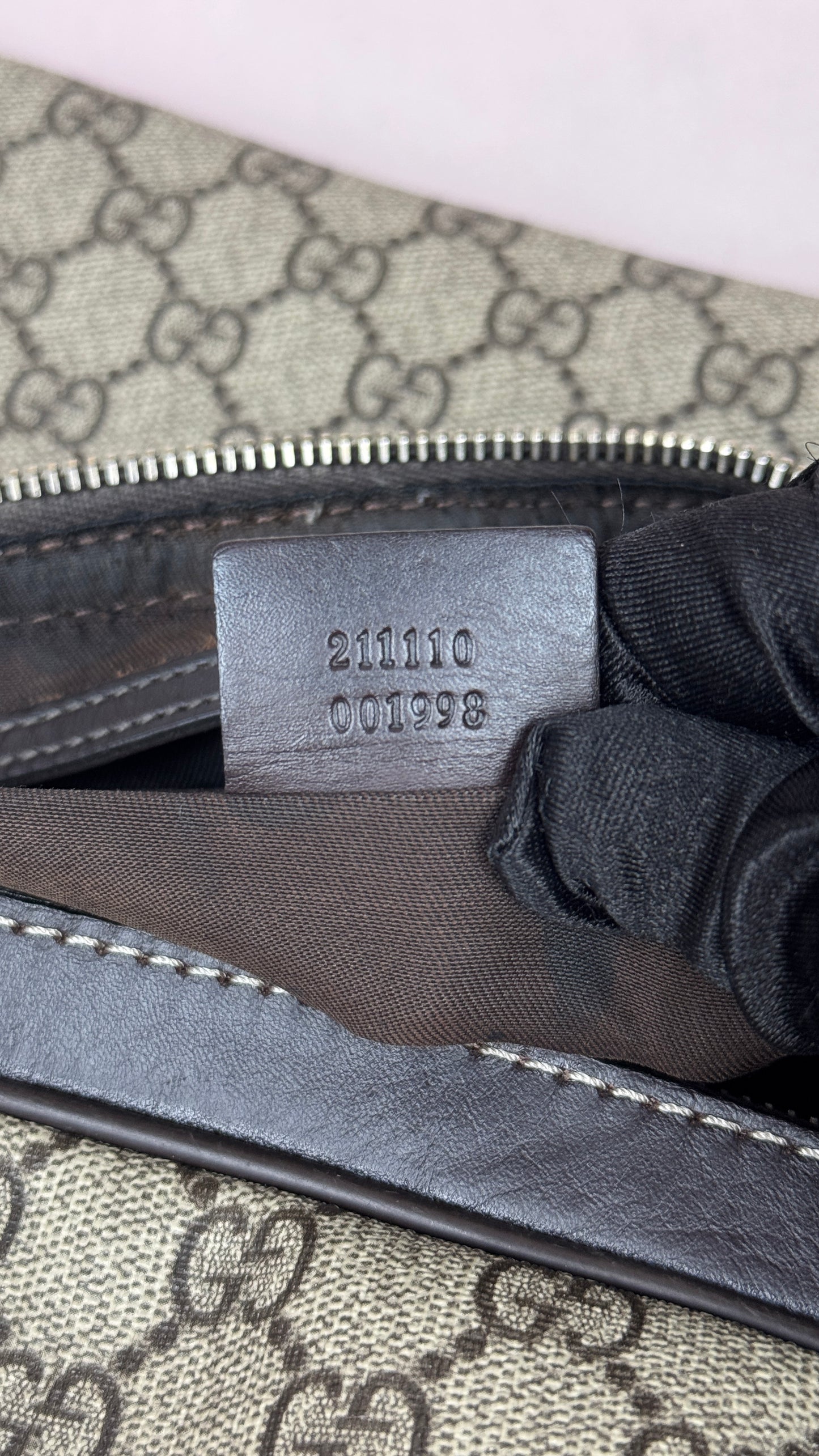 Gucci GG Supreme GG Belt Bag Coated Canvas Brown