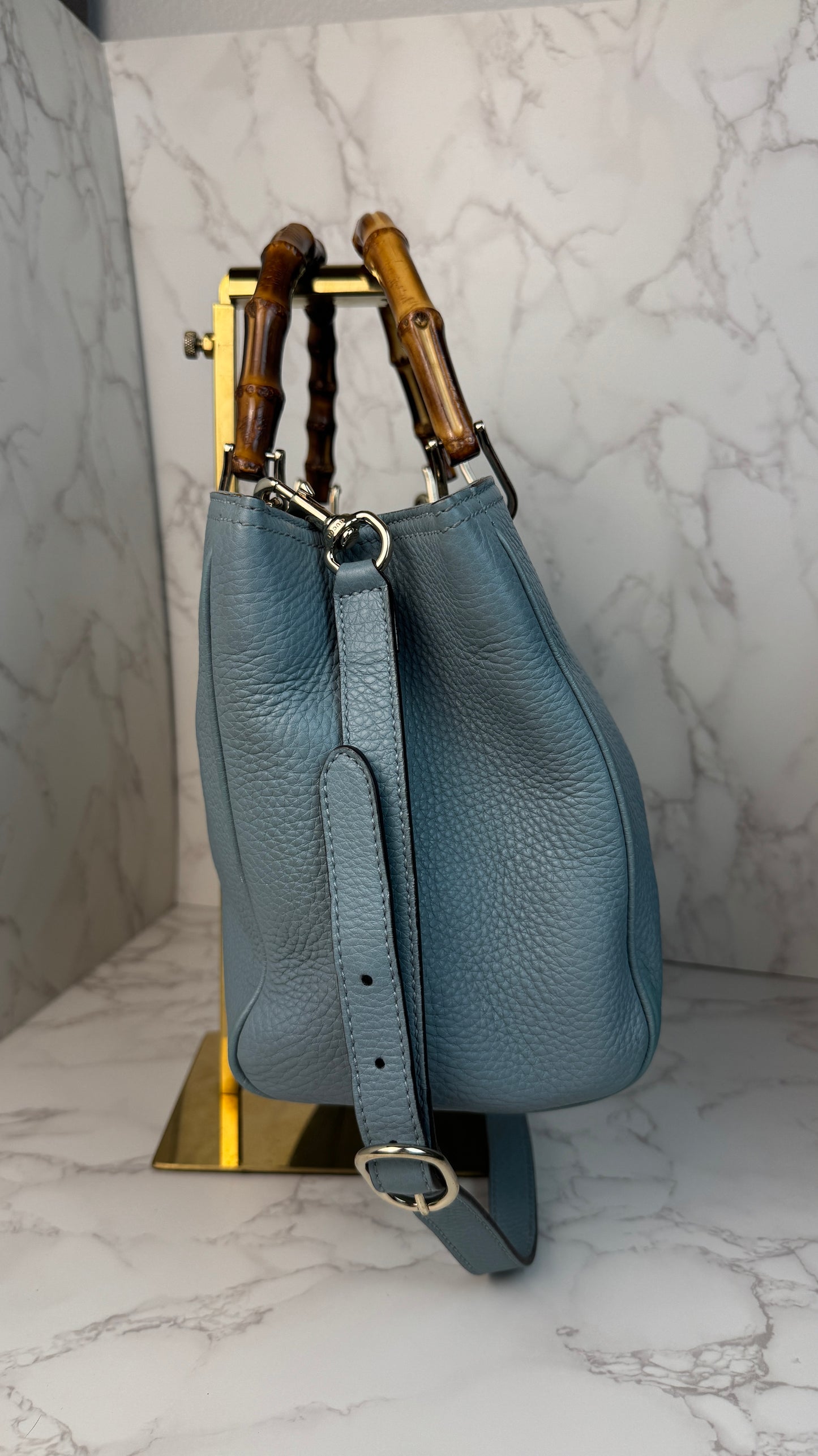 Gucci Bamboo Leather Tote