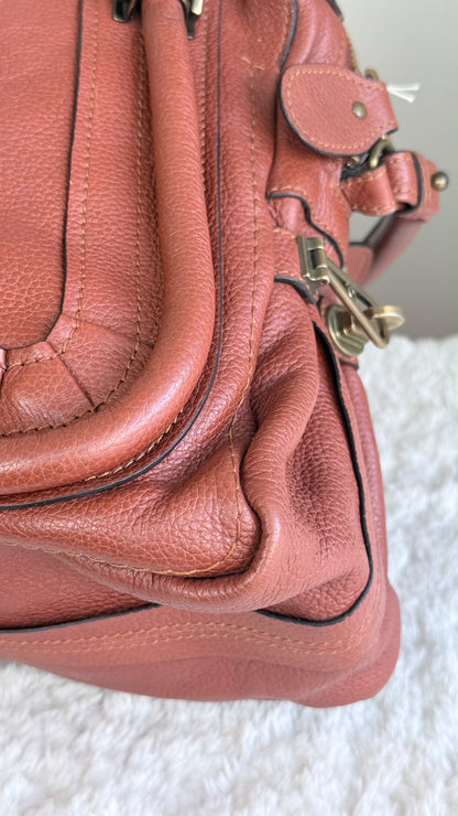 CHLOÉ Paraty Top handle leather bag