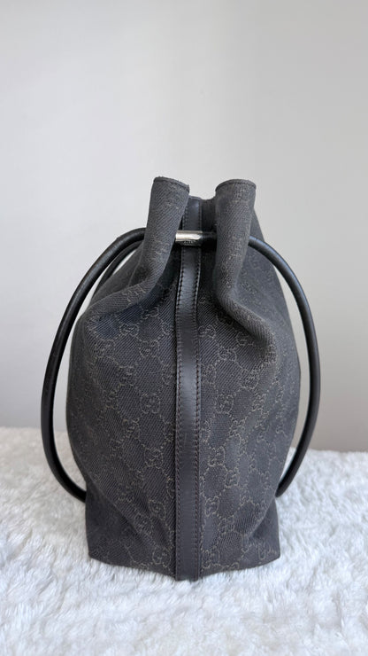 ັGUCCI Gifford Tote Danim Canvas