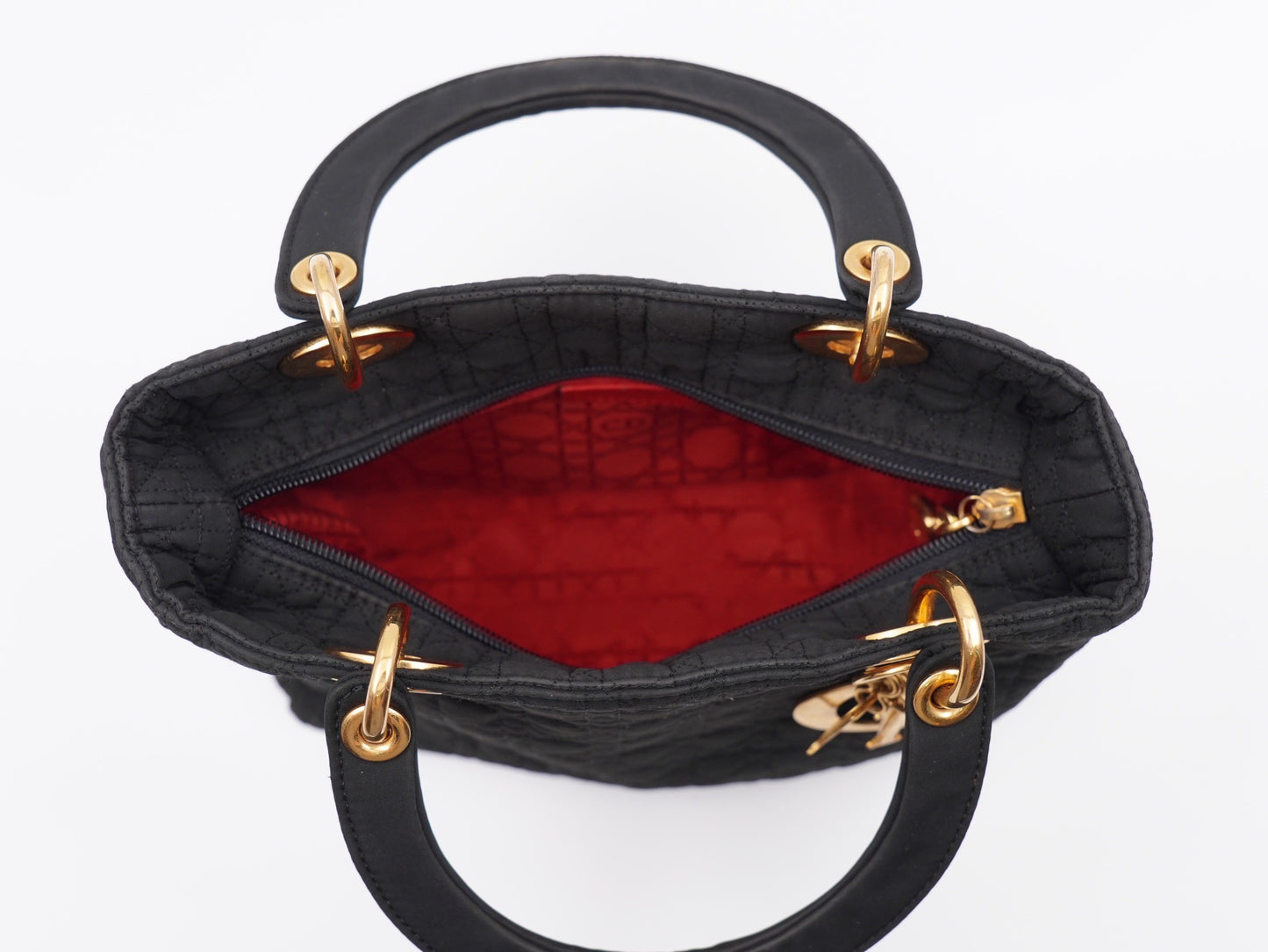 Christian Dior Lady Dior Cannage Nylon (Vintage)