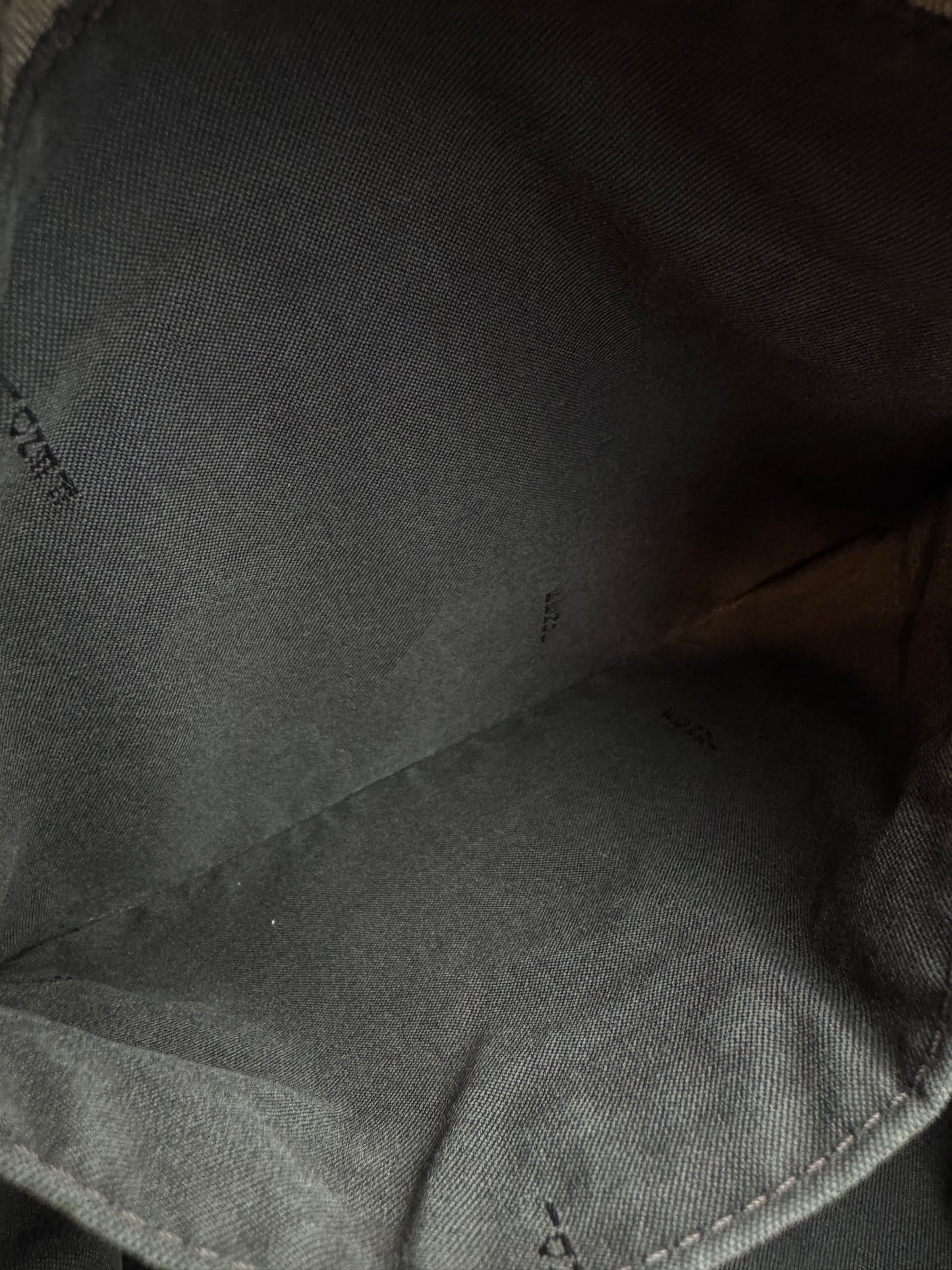 FENDI FF Monogram Crossbody Brown Bag