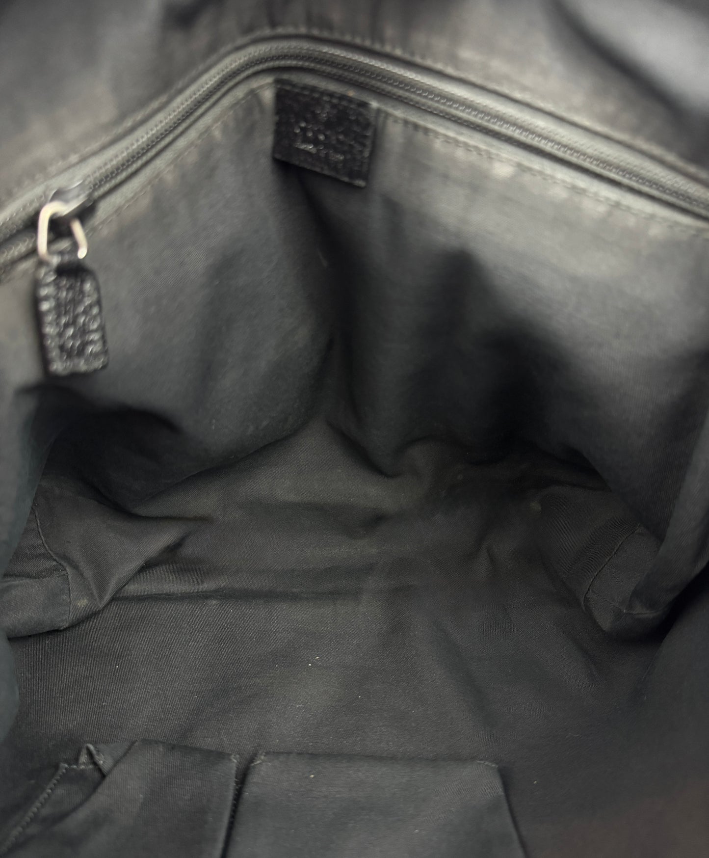 GUCCI Web Flap Messenger GG Canvas Black