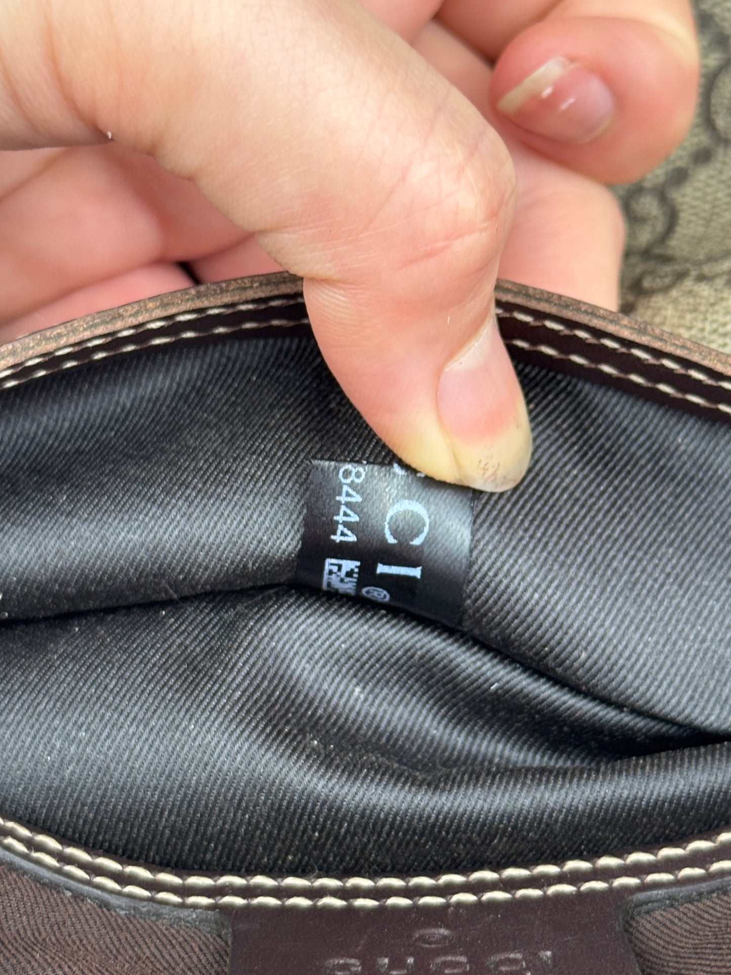 GUCCI Web Flap large Messenger GG Supreme Coated Canvas