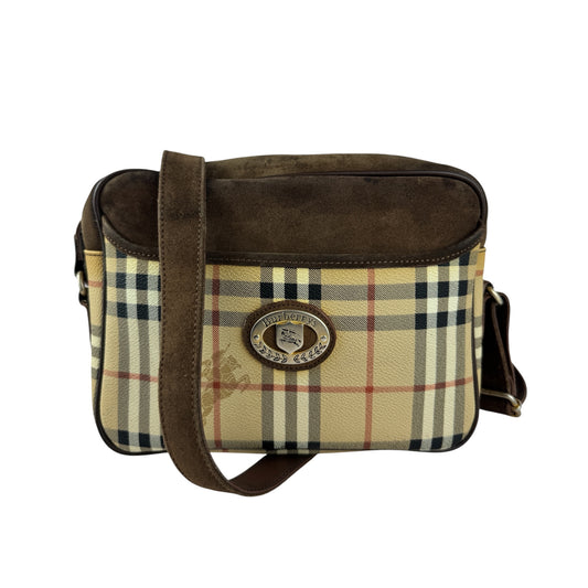 Burberry Haymarket Check Crossbody bag