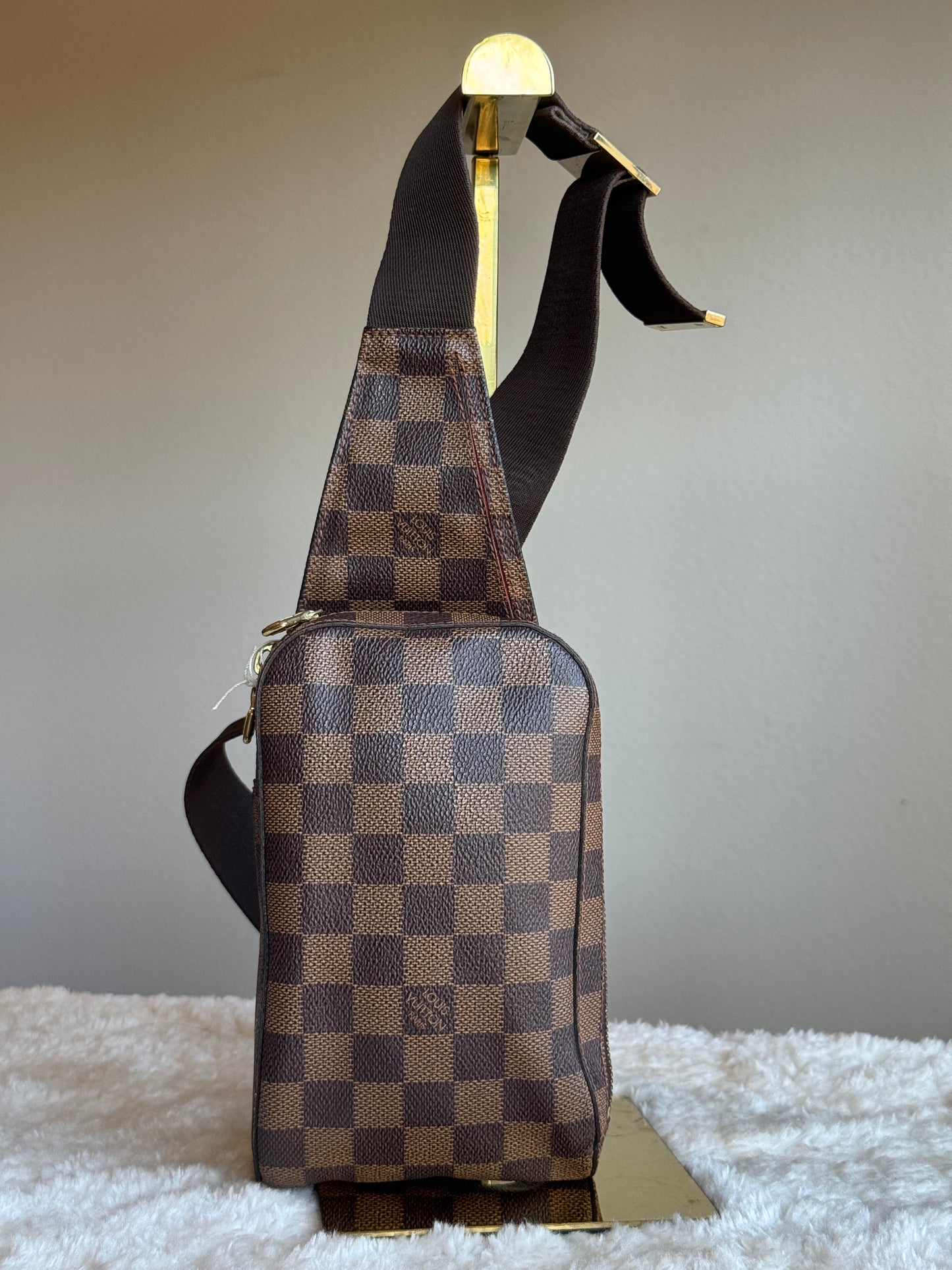 LOUIS VUITTON Damier Ebene Geronimos Sling bag