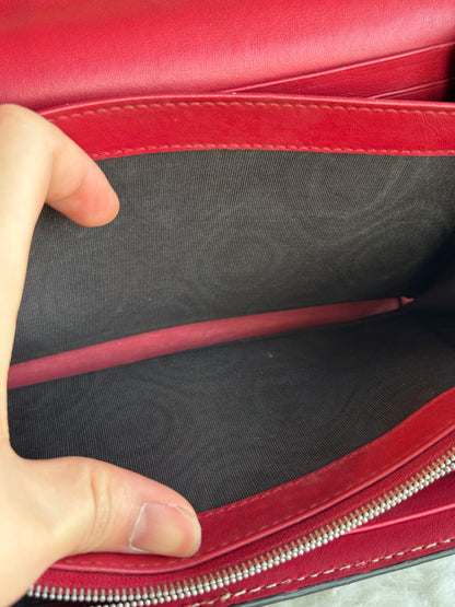 GUCCI Dionysus Chain wallet GG  Coated Canvas Small