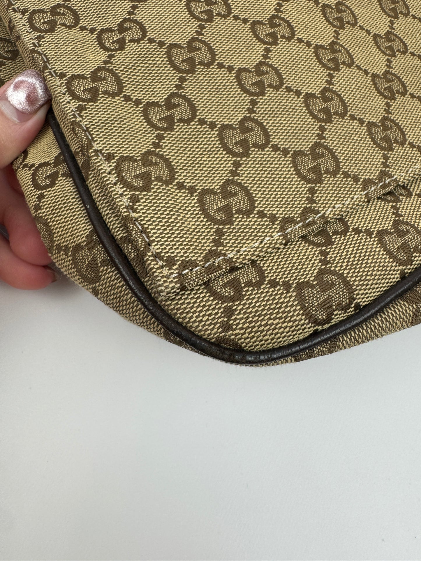 Gucci Flap Messenger GG Canvas Brown