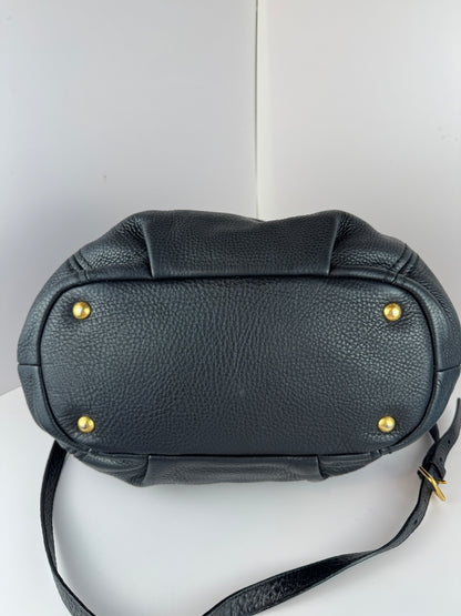 Prada Vitello Daino Zip Tote Nero Black