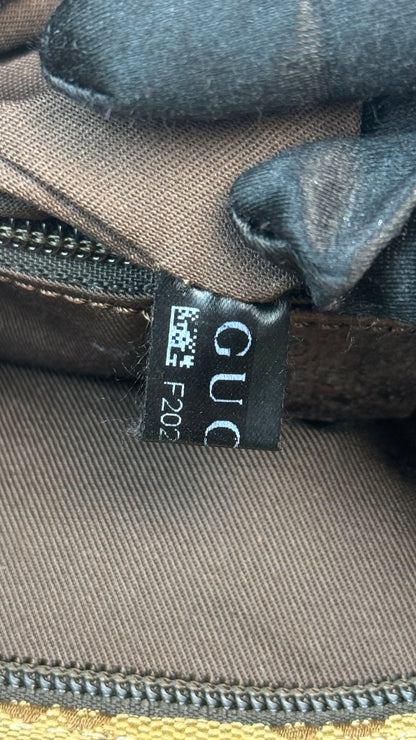 Gucci GG Canvas Web Tote Bag