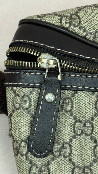 Gucci GG Supreme GG Belt Bag Coated Canvas Brown