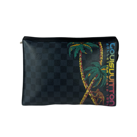 LOUIS VUITTON Damier Cobalt Jungle Pochette  Voyage MM