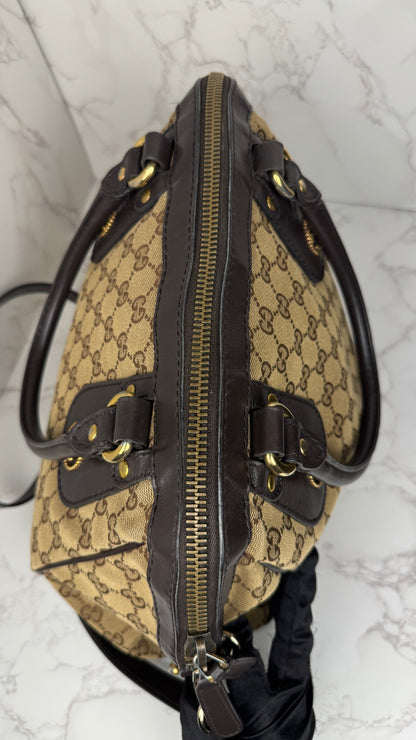 Gucci Scarlettt 2 way Tote Shoulder Bag GG
