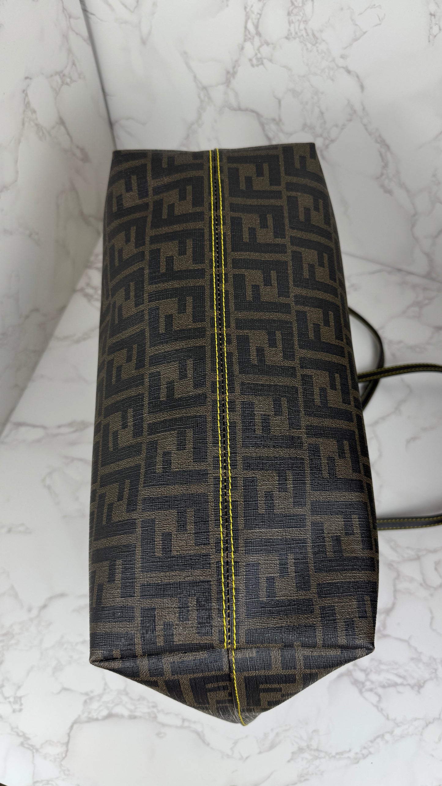 Fendi Zucca Canvas Tot Bag