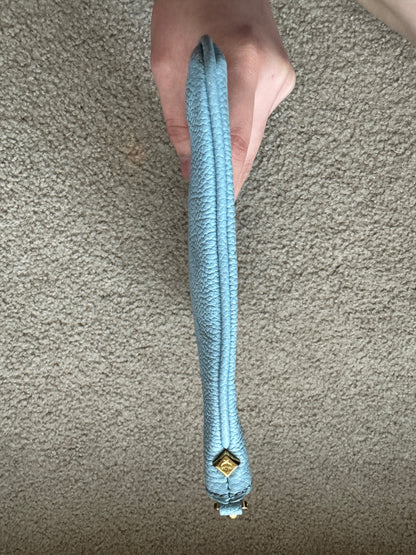 Mcm clutch leather Blue