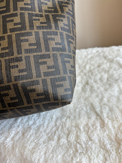 FENDI Roll Tote Zucca Coated Canvas Medium