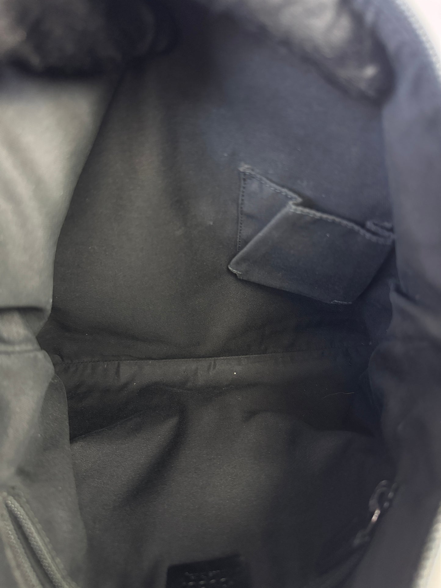 GUCCI Front pocket Messenger GG Canvas with Perforated Leather medium