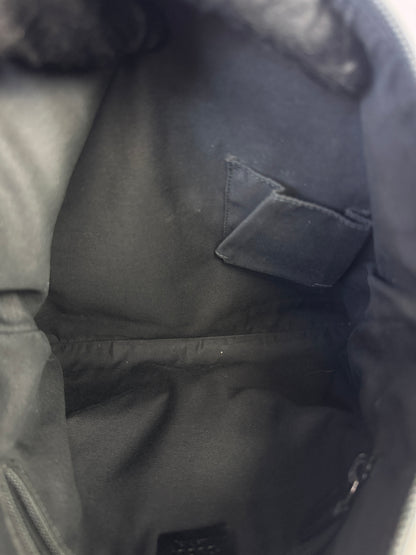 GUCCI Front pocket Messenger GG Canvas with Perforated Leather medium