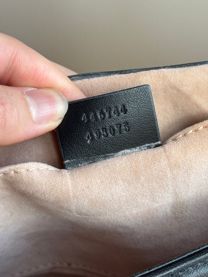GUCCI GG Marmont Flap Matelasse Leather Small
