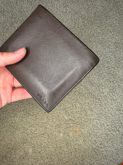 Prada saffiano men brown