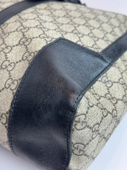 GUCCI Eden Briefcase GG Supreme Canvas Bag