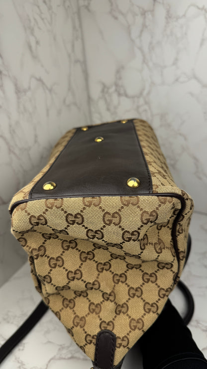 Gucci Scarlettt 2 way Tote Shoulder Bag GG