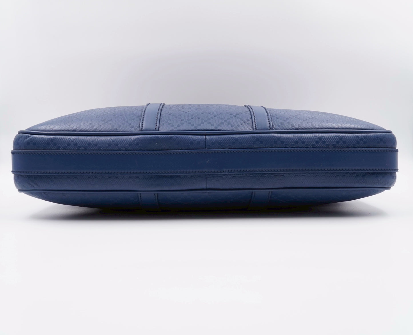 Gucci Briefcase Diamond Microguccdssima leather Blue