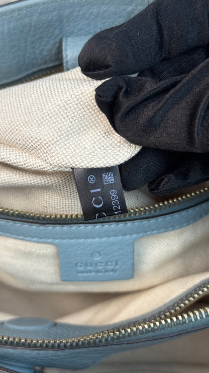 Gucci Bamboo Leather Tote