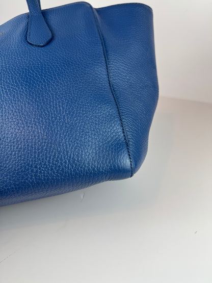 Gucci Swing Tote Leather Blue