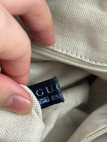 GUCCI sukey Guccissima Leather  Metallic Silver