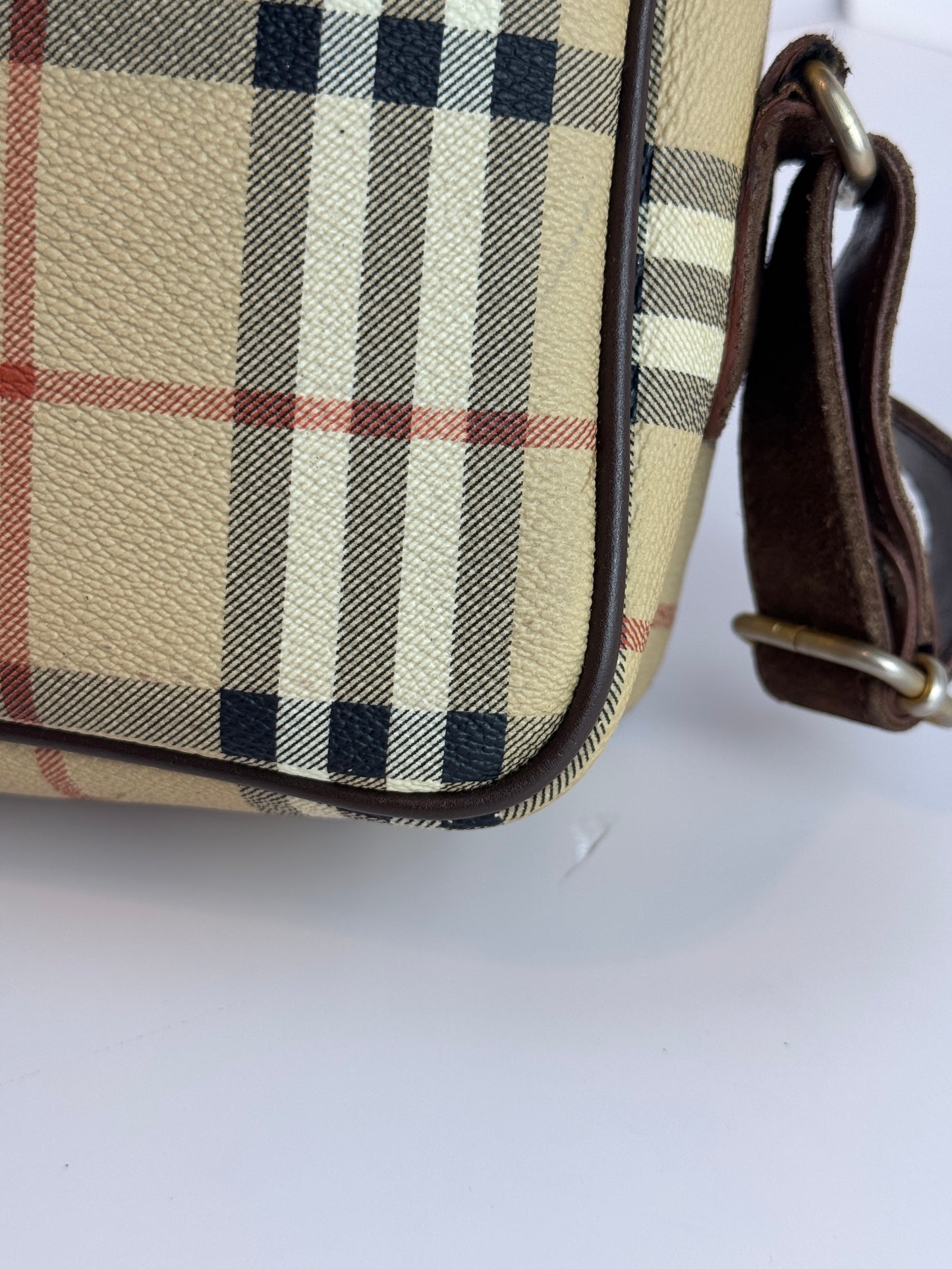 Burberry Haymarket Check Crossbody bag
