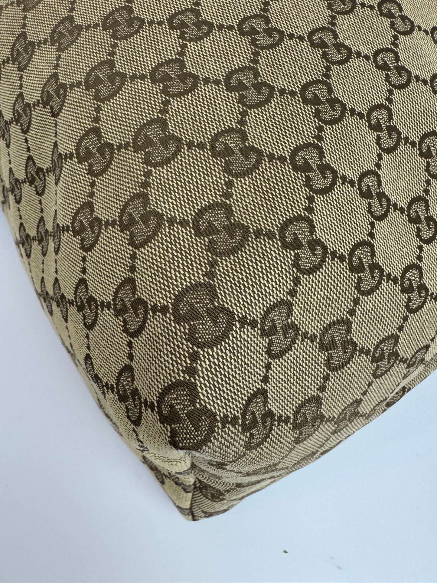 Gucci GG Canvas Tote Brown