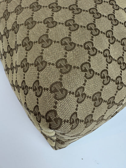 Gucci GG Canvas Tote Brown