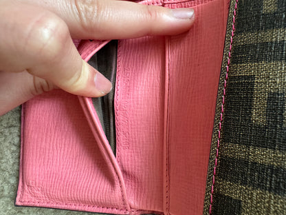 Fendi wallet compact FF