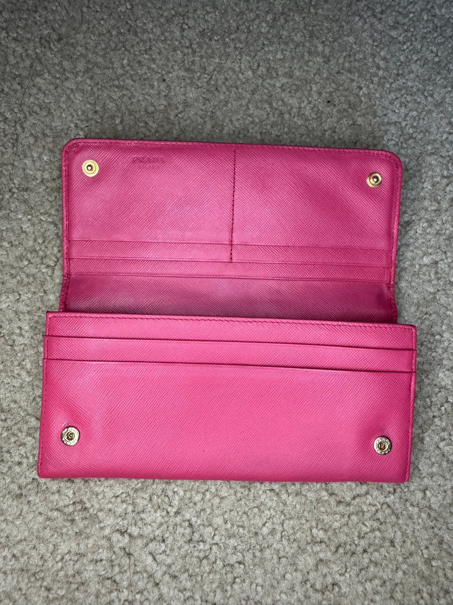 Prada Pink SaffiAno Wallet