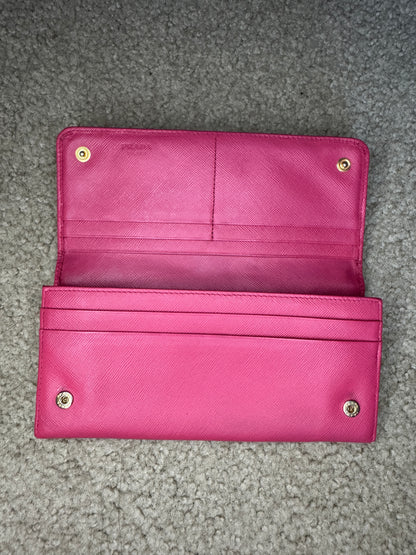 Prada Pink SaffiAno Wallet
